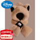 Disney 2026 new cute fox ears hat and scarf all-in-one women's winter warm and cold-proof hooded neck scarf and ear protection hat Angora red--color-blocking bear three-piece set, one size fits all head sizes