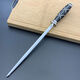 Germany imported steel sharpening rod butcher's special knife-blocking stick butchery commercial knife sharpening artifact sharpening steel rod stainless steel handle ultra-fine grain 3000 mesh