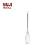 MUJI MUJI stainless steel egg beater small manual MCD94A0S about 3.5 in width and 21.5cm in length