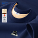 Pull-back heavy-weight lamb velvet sweatshirt for male students Japanese kitten ins versatile boys winter plus velvet thickened round neck inner wear Navy blue (dorky cat chest logo) S/165 (Warrior trendy brand quality assurance)