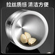 Tuojin 316 stainless steel garlic pounder solid pounder household grinder and pounder manual garlic grinder pepper pounder 316 small straight style with cover