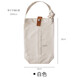 Fantasy hanging canvas tissue bag creative fabric car paper drawer simple Japanese restaurant tissue box storage bag white
