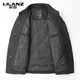 利郎（LILANZ）秋冬季男士高级感翻领短款羽绒服休闲轻薄款潮流保暖鸭绒外套 棕色 4XL