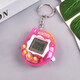 Early Education Puzzle Handheld Mini Electronic Game Console Toy Nostalgic Classic Tetris Pet Machine Whack-A-Mole Tic-Tac-Toe Game Creative Gift Keychain Ornament Electronic Pet Machine (One Random Color)