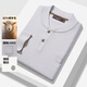 Langdeng men's wool T-shirt 2025 autumn and winter new warm business middle-aged knitted top