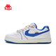Kappa (Kappa) Women's Shoes Women's 2025 Winter New Thick Soled Height White Shoes Soft Soled Sports Shoes Casual Versatile Couple Shoes Classic White/Mao Yue Blue 39