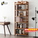 Anya simple bookshelf floor-standing bamboo storage shelf study display storage rack storage rack