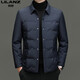 LiLang Mall's same style men's down jacket winter new thin lapel jacket middle and young men's warm casual jacket Hulan 9633 L 175