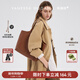 VANESSA HOGAN VH Women's Bag New Year's Gift Kite Tote Bag Lightweight Large Capacity Commuting Top Layer Vegetable Tanned Cowhide Shoulder Bag