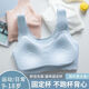 Girls' underwear development puberty 9-18 years old seamless tube top children's primary school junior high school students bra fixed cup blue-3096# L 85-105Jin Jin equals 0.5 kg
