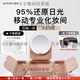 AMIRO bag mirror led lighted makeup mirror portable daylight mirror portable makeup bag makeup mirror pink bag mirror + magnifying mirror + cosmetic bag +