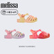Melissa (melissa) 26 new children's unicorn jelly color cartoon daily children's sandals 37828 white/purple/log color BO763 10.5 22 size