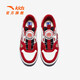ANTA (ANTA) Good things happen children's sneakers men's spring new Year of the Horse big children's street naughty New Year life series 312618004 Ivory White/Danxia Red/Metallic Gold-1 34 Foot length is about 21.5cm