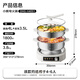 Bear (Bear) 0-coated electric hot pot hot pot special pot electric pot household 4-6 people non-stick split removable and washable multi-functional cooking all-in-one stainless steel electric cooking pot 4L hot pot pot 40S1