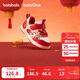 Balabala children's shoes baby toddler shoes baby sneakers 2026 spring autumn new season children boys and girls shoes red fashion