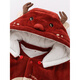 Disney Plush Cotton Clothes Winter Baby One-piece Clothespin Cotton Baby Clothes Thickened Winter Outing Clothes Warm and Cute Full Moon Festive Warm Deer (Mink Velvet) 59cm
