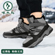 Woodpecker children's snow boots 2025 winter new velvet children's shoes thickened warm cotton shoes minus 40 outdoor boys' cotton boots black gray 31