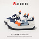 ABC KIDS children's shoes breathable boys' sports shoes 2026 spring new versatile children's running shoes girls' casual shoes rice dark blue 26 inner length about 16.7cm