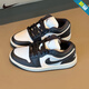 Nike (NIKE) official men's and women's shoes winter new air jordan 1 low-cut sneakers casual basketball shoes FB9893-101 black and white panda 36.5