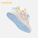 BALABALA balaOne children's shoes, children's sneakers, girls' 2025 new spring and autumn breathable white shoes, white pattern, tone 00310 31