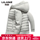 LILANZ 2025, новинка зимы, тонкий пуховик, мужская повседневная модная куртка с воротником-стойкой, теплая и морозостойкая мужская куртка, серая, M 170/92A