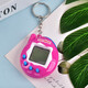 Early Education Puzzle Handheld Mini Electronic Game Console Toy Nostalgic Classic Tetris Pet Machine Whack-A-Mole Tic-Tac-Toe Game Creative Gift Keychain Ornament Electronic Pet Machine (One Random Color)