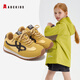 ABC KIDS official flagship children's shoes 2026 spring new moral training shoes for boys and girls lightweight sports shoes outdoor soft-soled casual shoes brown 26 inner length about 16.5cm/suitable for feet 16cm long