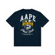 Aape flagship store men's spring and summer classic camouflage logo letter print short-sleeved T-shirt 1860XXQ RDL/red S