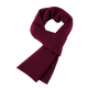 Hodo 100% pure wool scarf men's winter Qiji red knitted scarf for dad's New Year's birthday gift box