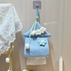 Yusenyi ins style paper bag tissue paper household cute fabric tissue box bathroom hanging paper bag car hanging bag dormitory City of Blue Sky-Tulip