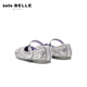 Belle Symphony Sequin Princess Shoes Children's Shoes 2026 Spring New Shopping Mall Same Style Banquet Flower Shoes A7002A86 Purple 28