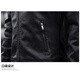 Jeanswest Outdoor Sports Jacket Men's Autumn and Winter Slim Leather Jacket Motorcycle Wear Casual Trendy Stand Collar Top Black XL