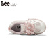 LEE KIDS children's sports shoes, running shoes for middle and large children, 26 spring new running shoes, non-slip wear-resistant running shoes, casual shoes, pink 26, inner length 16.9cm, suitable for feet 15.9-16.4cm long
