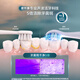 Philips (PHILIPS) Qiu Dingjie recommends Diamond Smart Navigation Brush, heavy new product, adult official authentic HX5681 professional sonic tooth cleaning technology couple birthday gift Smart Navigation Brush-Xiaguang Powder