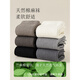 Men's mid-calf toe socks spring and autumn style ramie anti-odor sweat-absorbent breathable split-toe long socks men's winter stockings dark brown + white + black + khaki one size fits all _ recommended size 39-45 absorb sweat and not stink footwear freight insurance