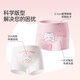 Hodo girls underwear, children's pure cotton antibacterial type A boxer shorts, baby little girls, middle-aged children, no buttocks, Cat Paradise 4 pieces 110 Recommended weight 20-30 Jin Jin equals 0.5 kg