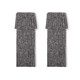 Pami gray socks for women spring and summer leg covers with shark pants socks knitted pile socks spring black calf socks gray-pack_(tube height 29cm) 1 pair one size fits all