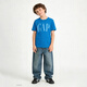 GAP Boys 2026 Spring New Cotton Printed Letter Logo Short Sleeve T-Shirt Children's Clothing US Version 890444