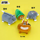 AFGH Sold Out Tom and Jerry TOM Jerry Metamorphosis Headphone Bag Plush Coin Purse Storage Squeeze Jerry Headphone Bag