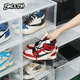 Yusenyi swoosh acrylic shoe box storage box transparent plastic-saving drawer-type space shoe rack side aj shoe magnet 8 transparent shoe boxes 8 transparent shoe boxes 36x28x22cm 36 36x28x22cm