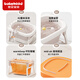 Babyhood (babyhood) children's bathtub baby bathtub [0-10 years old] baby foldable bathtub free bath stool milk coffee color