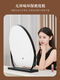 Desktop makeup mirror LED lighted dressing table mirror Internet celebrity light luxury bedroom dressing mirror intelligent fill-in light beauty mirror white 30*40CM plug-in model