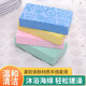 Shantou Lincun bathing artifact, women's back brush, does not hurt the skin, can be used in winter, green + blue + pink, 3 packs, merchants will lose money at the end of the year