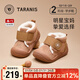 Terranis children's shoes, winter cotton shoes, toddler shoes, boys' shoes, children's velvet warm boots, girls' snow boots brown 25