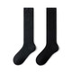 Pami calf socks for women in spring and autumn, slimming tall socks for women, non-slip, non-falling, autumn and winter stockings, pile socks, black gray + black - pack 2 pairs, one size fits all (suitable for sizes 36-39)
