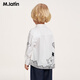 M.Latin Shopping mall same style M.Latin children's shirt 26 spring new style boys' cute long-sleeved shirt semi-bleached 130