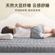 MUJI Class A fabric soybean antibacterial anti-pressure mattress mattress cover household anti-slip foldable mattress 1.2*2m bed