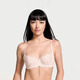 Victoria's Secret Victoria's Secret Fashion Show Series Lace 1/2 Cup Unpadded Women's Bra Sexy Bra 65H8 Nude 11245348 70E (32DD)