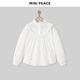 MiniPeace Children's Girls' Shirt F2CAG1275 Bright White 120