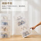 Fantasy thickened transparent flip-top shoe box shoe storage box drawer-type shoe cabinet dormitory space-saving dust-proof plastic shoe rack medium size 1 piece white box + transparent front cover